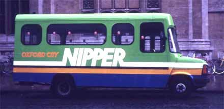 Oxford City Nipper long wheelbase Ford Transit 20 seater